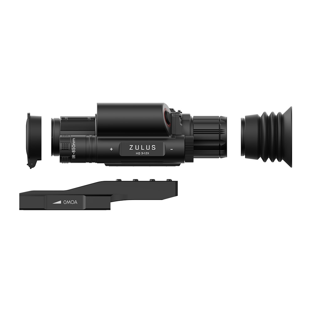 ZHD312R - ZULUS HD 3-12X Digital Night Vision Scope - Image 4